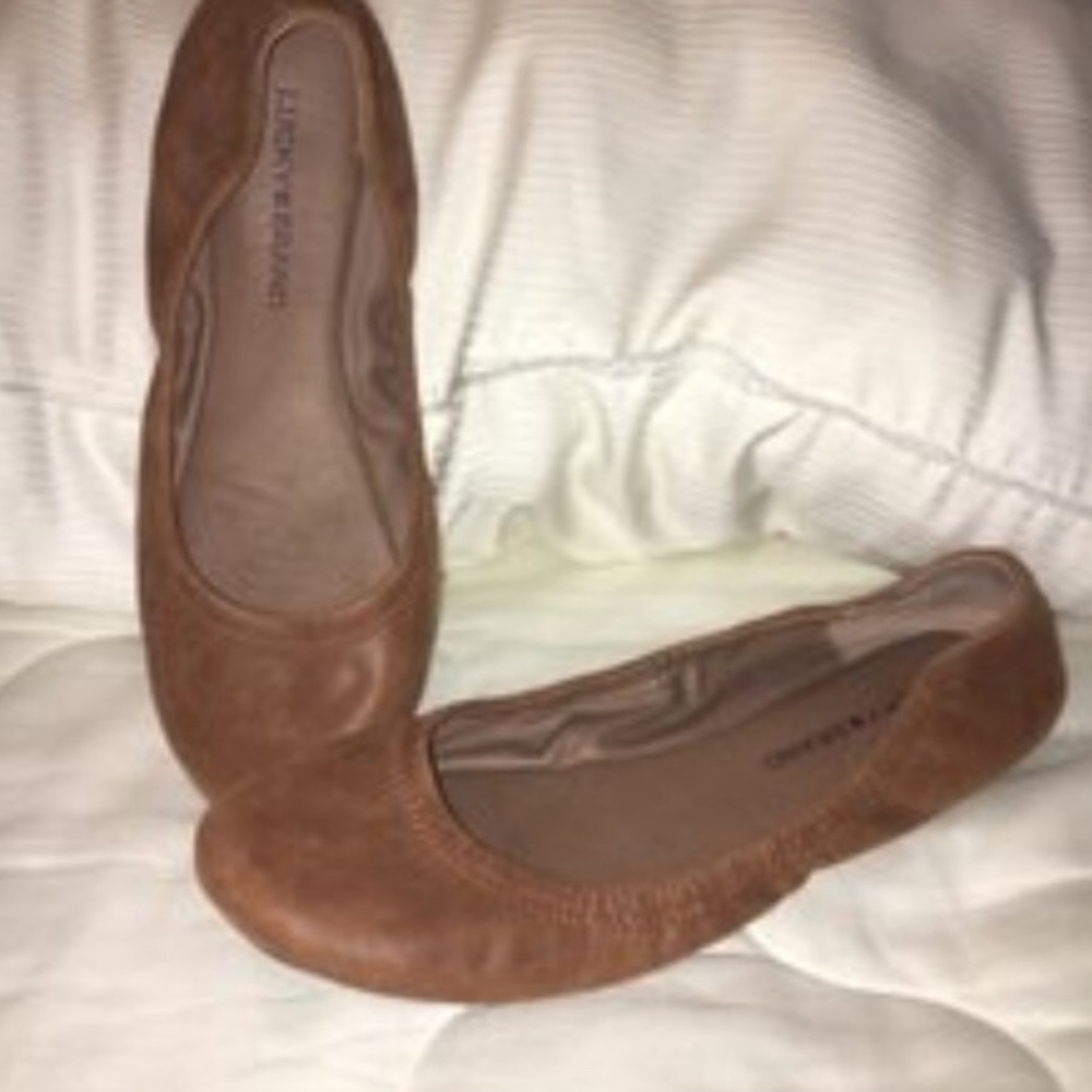 Lucky Brand Emmie Leather Flats